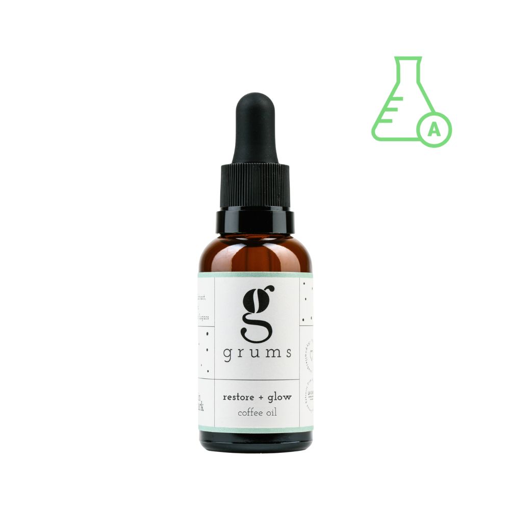Restore + Glow coffee oil - ansigtsolie - Økofamilien