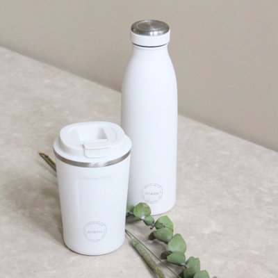 To-Go termokop - CUP2GO - 380 ml - Winter White