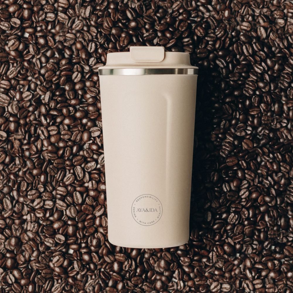 To-Go termokop - CUP2GO - 500 ml - Cream Beige