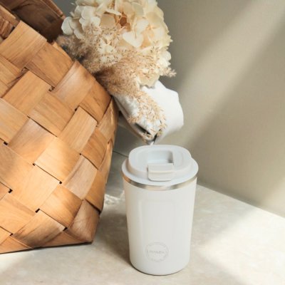 To-Go termokop - CUP2GO - 380 ml - Winter White