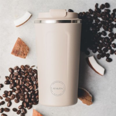 To-Go termokop - CUP2GO - 500 ml - Cream Beige