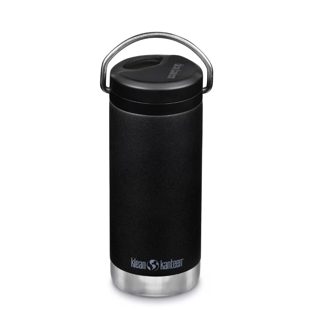 Termo drikkedunk med Twist Cap - 355 ml - Black