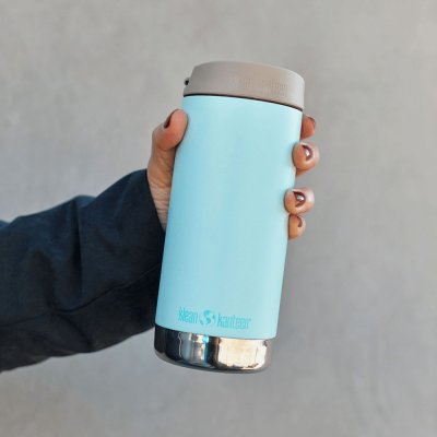 Termo drikkedunk med Twist Cap - 355 ml - Blue Tint