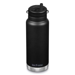 Thermo drinking bottle with Twist Cap - 946 ml - Black