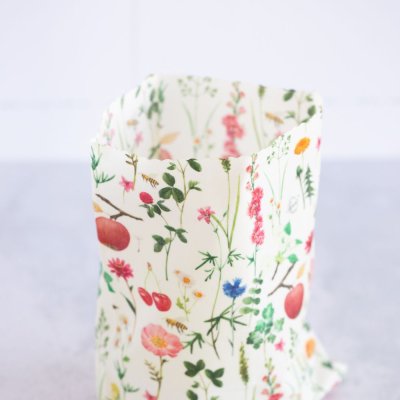 Bivokspapir pose - Frugthave - Medium