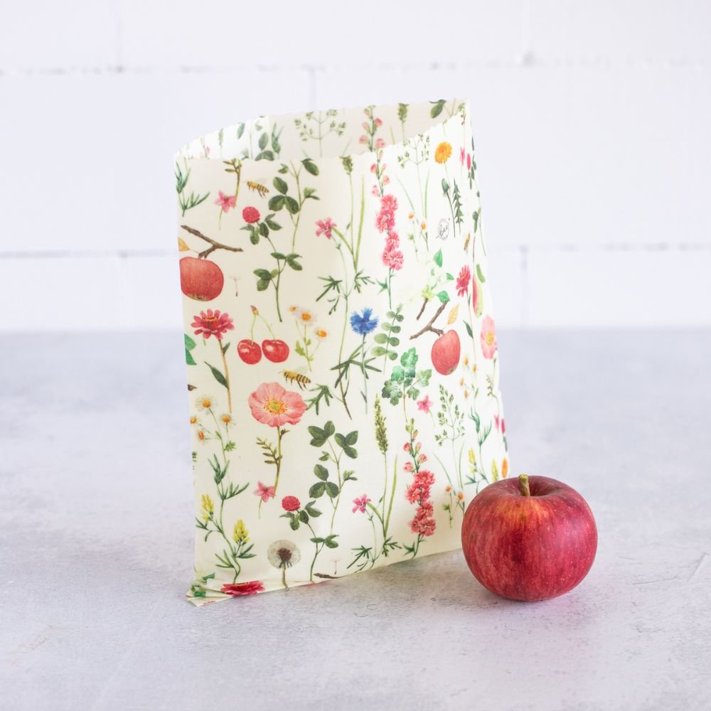 Bivokspapir pose - Frugthave - Medium