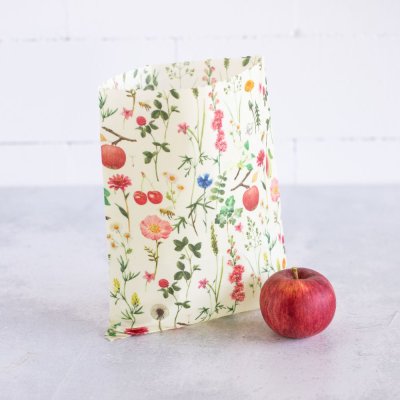 Bivokspapir pose - Frugthave - Medium