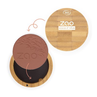 ZAO compact blush nr. 324 - Brown Orange - REFILL