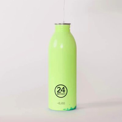 Drikkedunk i rustfrit stl - 500 ml - REactive - Gul/Grn