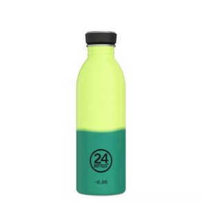 Drinking can in stainless steel - 500 ml - REactive - Yellow/Green