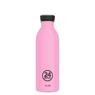 Drikkedunk i rustfrit stl - 500 ml - REactive - Pink/Bl