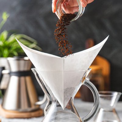 Chemex kaffebrygger med glashndtag - 8 kopper