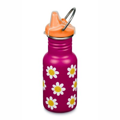 Drikkedunk med Sippy Cap - 355 ml - Happy Flowers