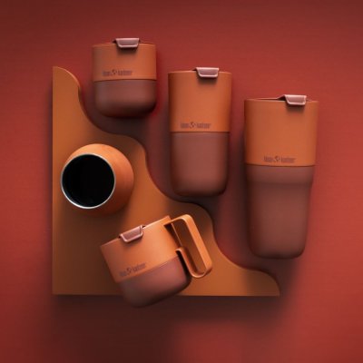 RISE termokop i rustfrit stl - 770 ml - Autumn Glaze