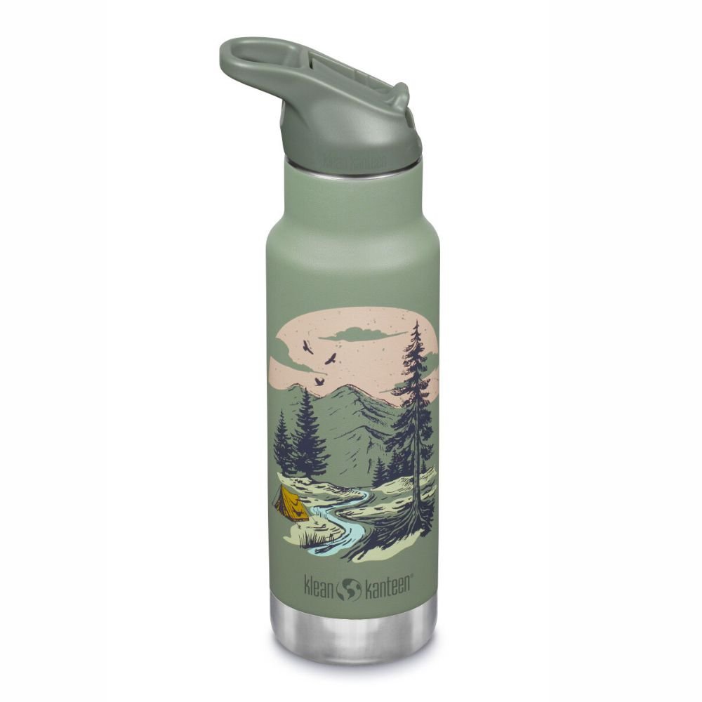 Termo drikkedunk med flip sportslg & sugerr - 355 ml - Mountain