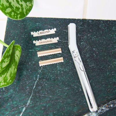 Dermaplaner - Facial razor - Chrome