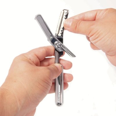 Dermaplaner - Facial razor - Chrome