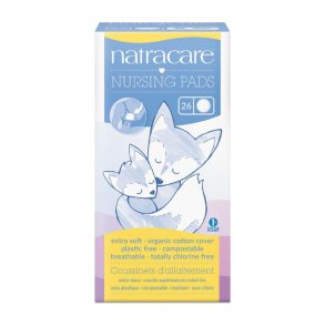 Nursing pads in organic cotton - 26 pcs