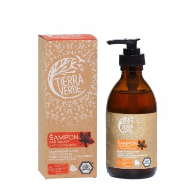Shampoo af sbend & kastanjeekstrakt - med citrus - 230 ml