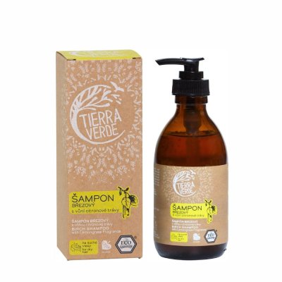 Shampoo af sbend & birkeekstrakt - med citrongrs - 230 ml