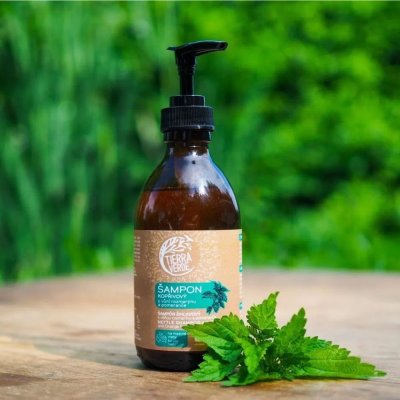 Shampoo af sbend & brndenlde - med rosmarin - 230 ml