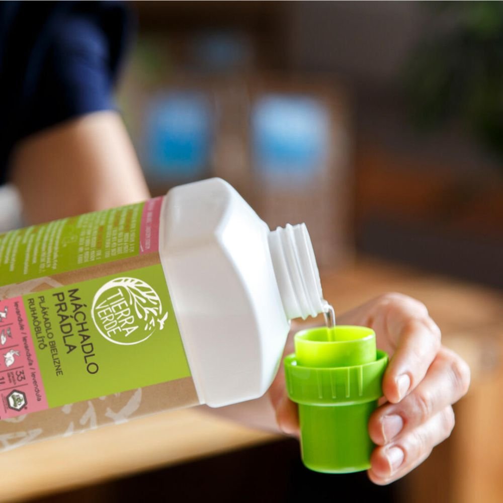 Skyllemiddel til naturfibre - med lavendel - 1 liter