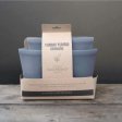 Silikontaschen - Stand up - Stone mix
