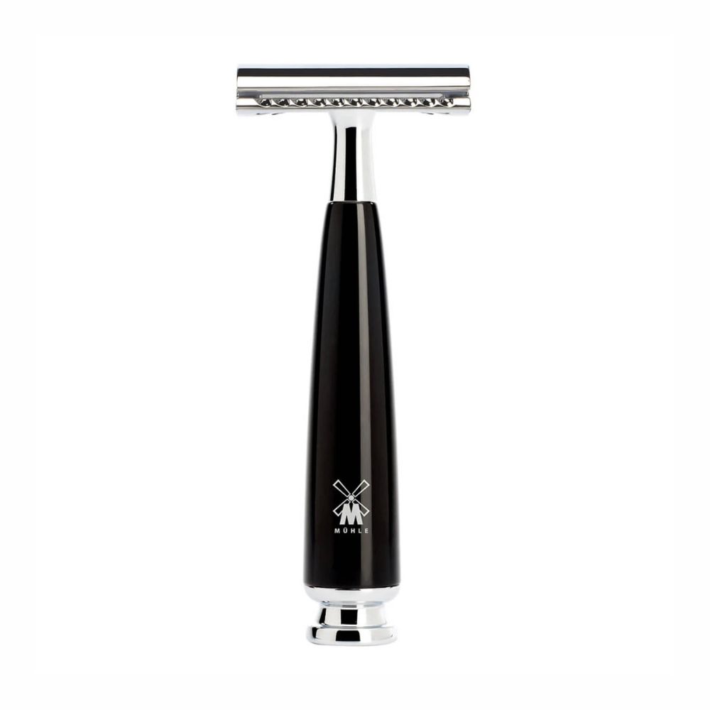Mühle DE skraber - Rytmo safety razor - Sort - Økofamilien