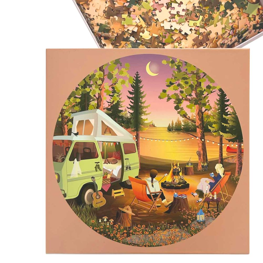 Puslespil Med 1000 Brikker Campingliv