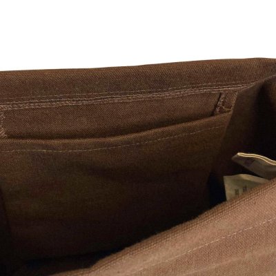 Canvas bag - model Rima - Brown