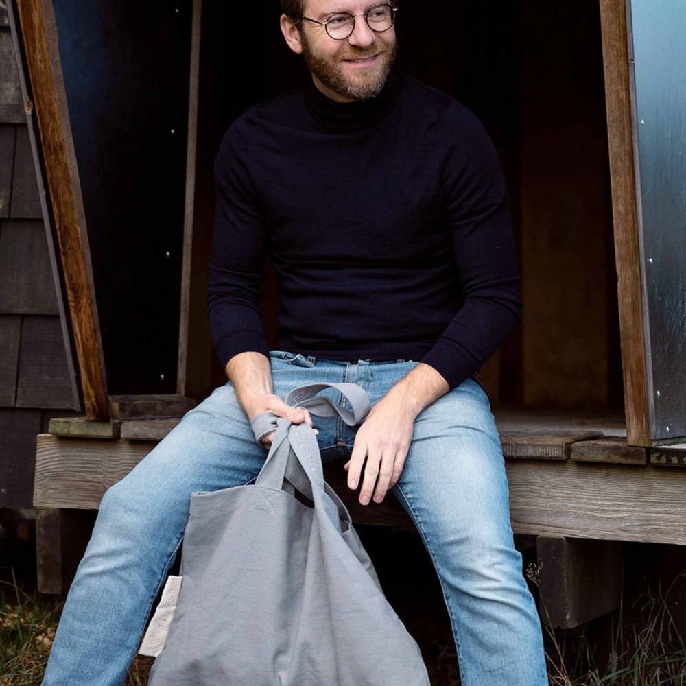 Canvas bag - model Rima - Ultimate Grey