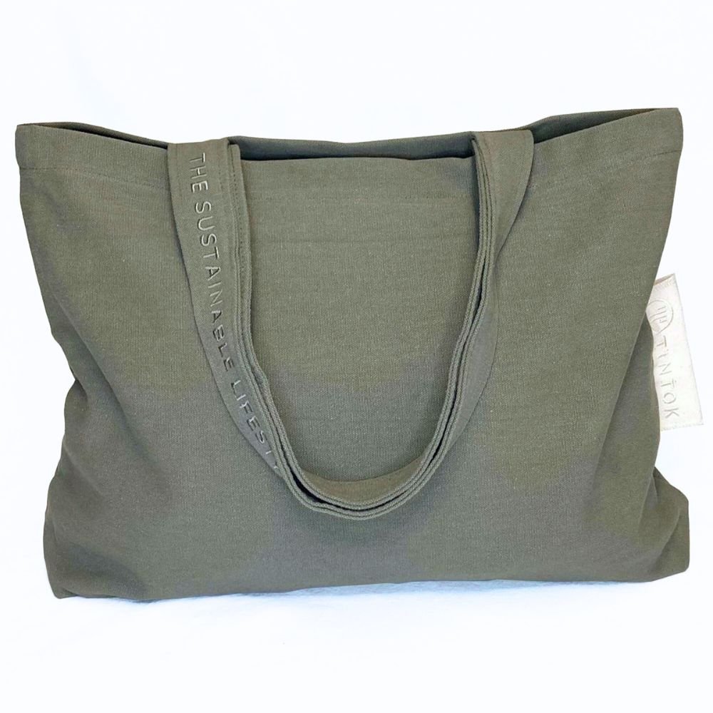 Canvas bag - model Rima - Khaki
