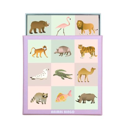 Animal bingo for kids