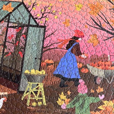 Puzzle with 1000 pieces - Autumn Feeling