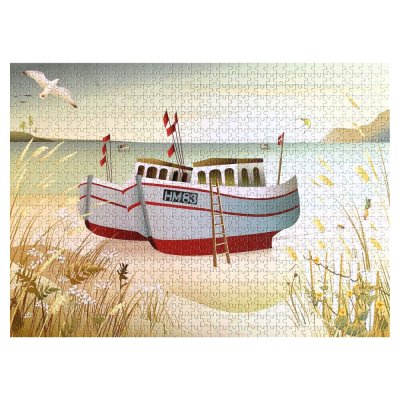 Puzzle with 1000 pieces - Fishing Boats