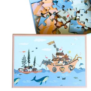 Puzzle for kids with 42 pieces - Noahs Ark