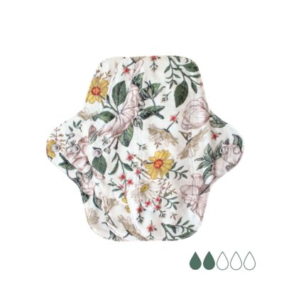 Cloth pads - Panty inserts - Flower