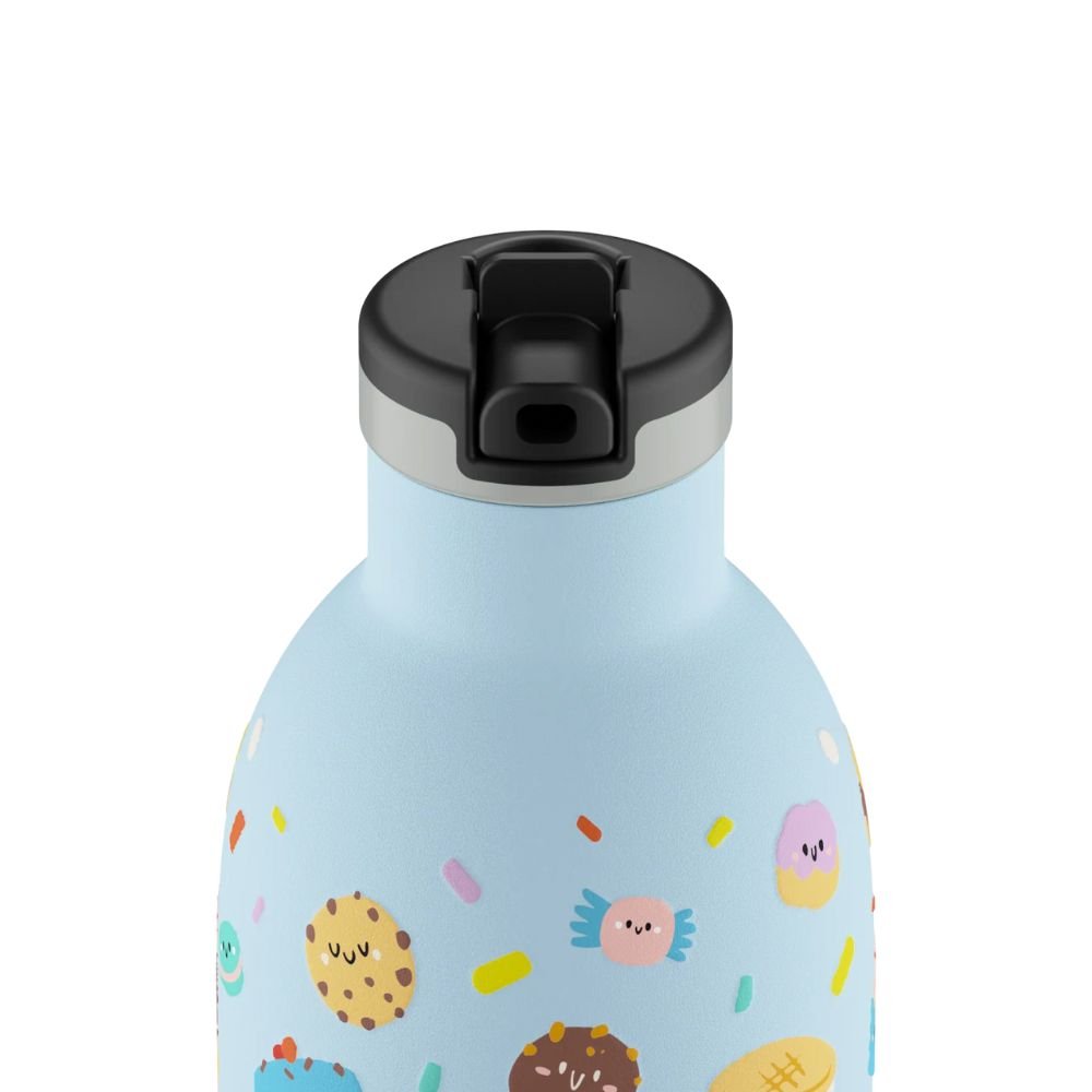 Kids insulated drinking bottle with straw - Sweet Friends