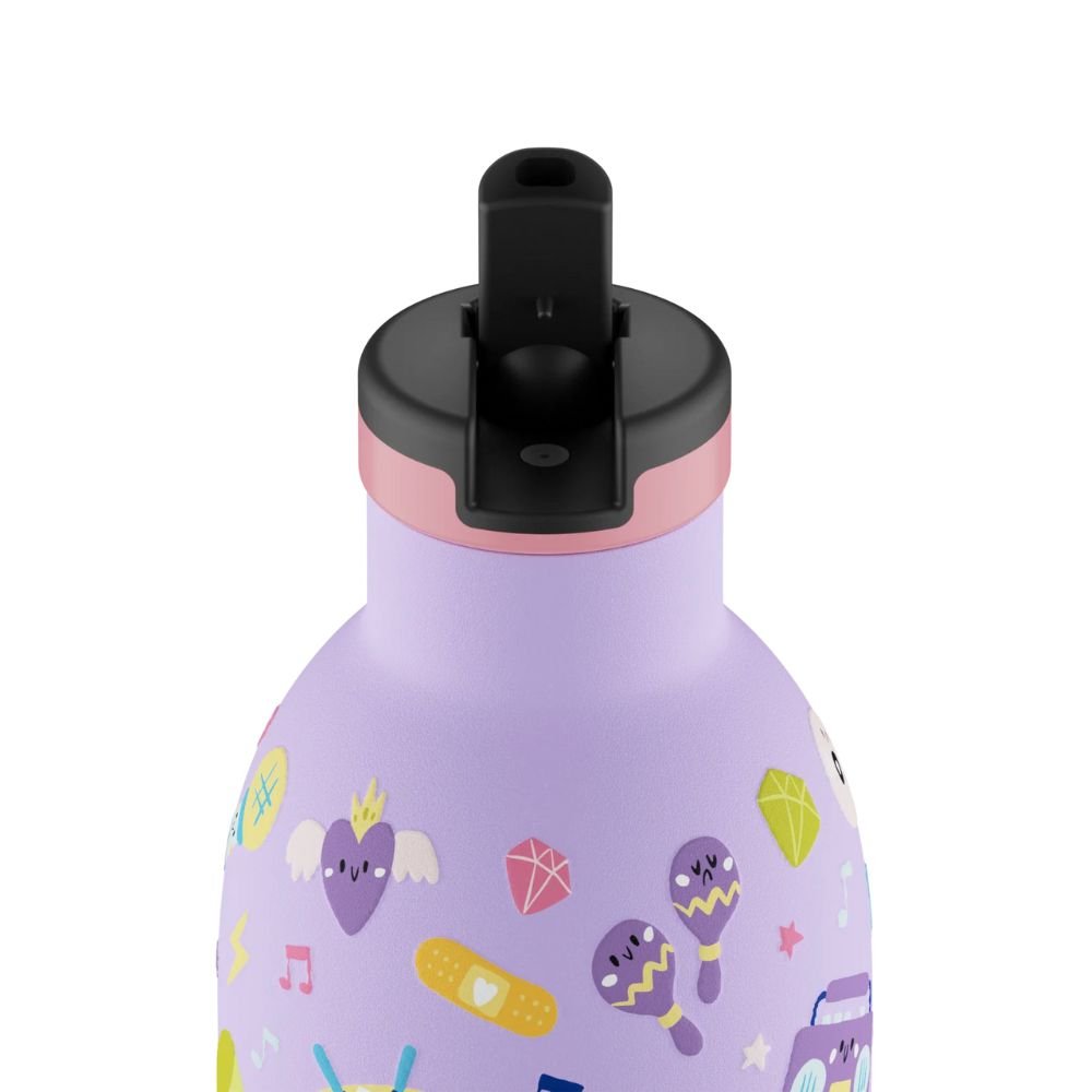 Kids insulated drinking bottle with straw - Music Friends