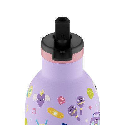 Kids insulated drinking bottle with straw - Music Friends