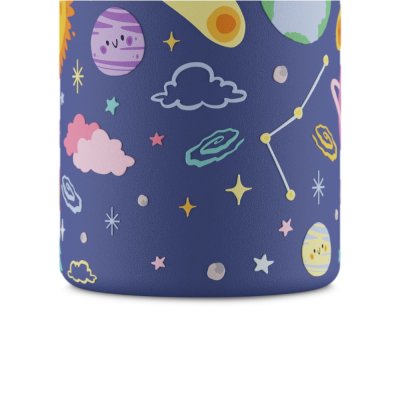 Kids drinking bottle with straw - Space Friends