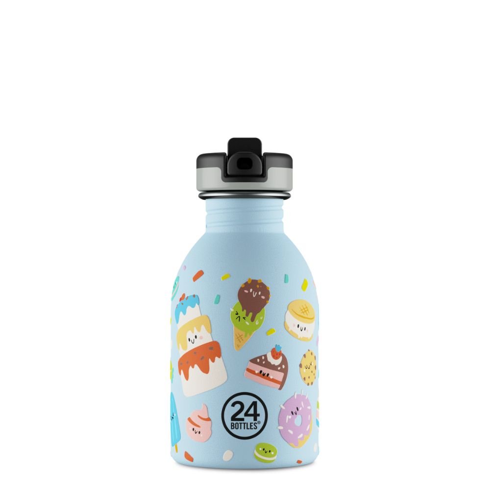 Kids drinking bottle with straw - Sweet Friends