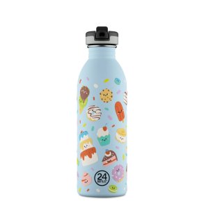 Kids drinking bottle with straw - Sweet Friends