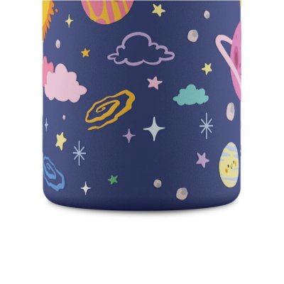 Kids drinking bottle with straw - Space Friends