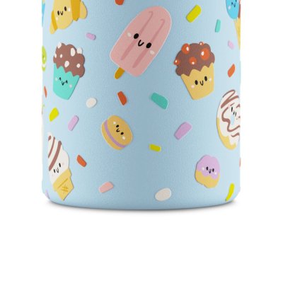 Kids drinking bottle with straw - Sweet Friends