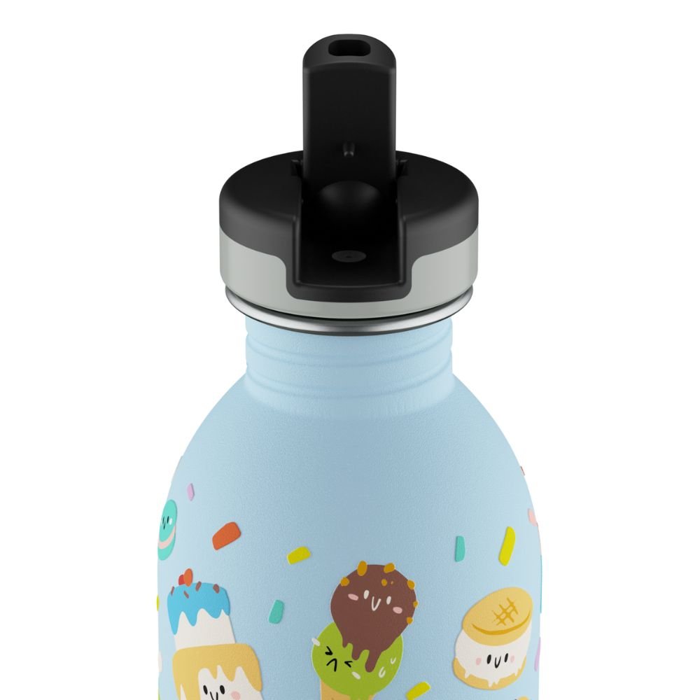 Kids drinking bottle with straw - Sweet Friends