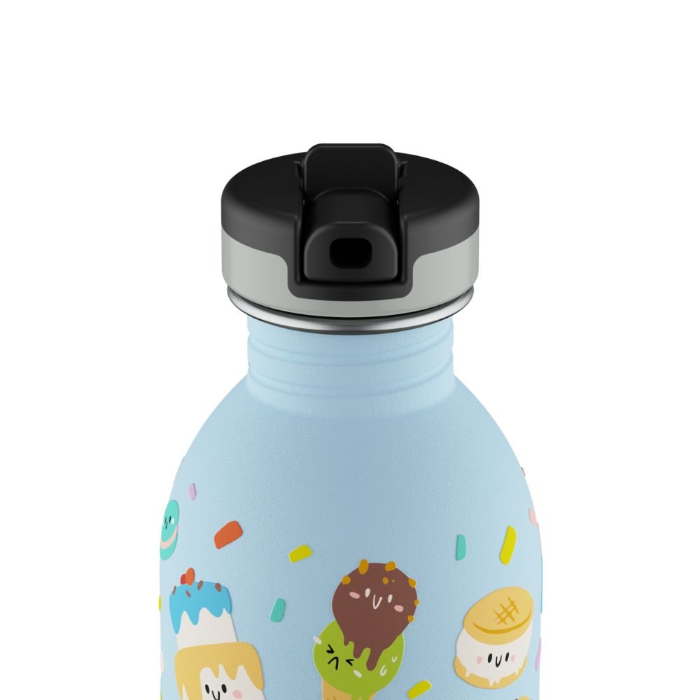 Kids drinking bottle with straw - Sweet Friends