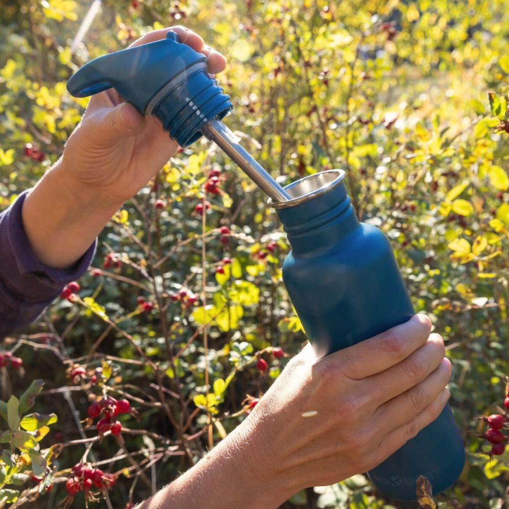 Drinking bottle with straw & sports lid - 800 ml - Corsair