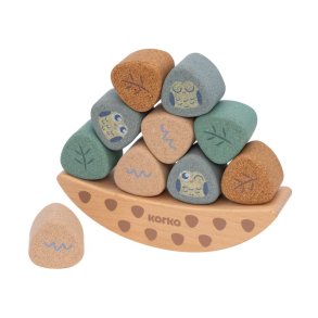Stacking toy made of cork - Coco's Balance nest