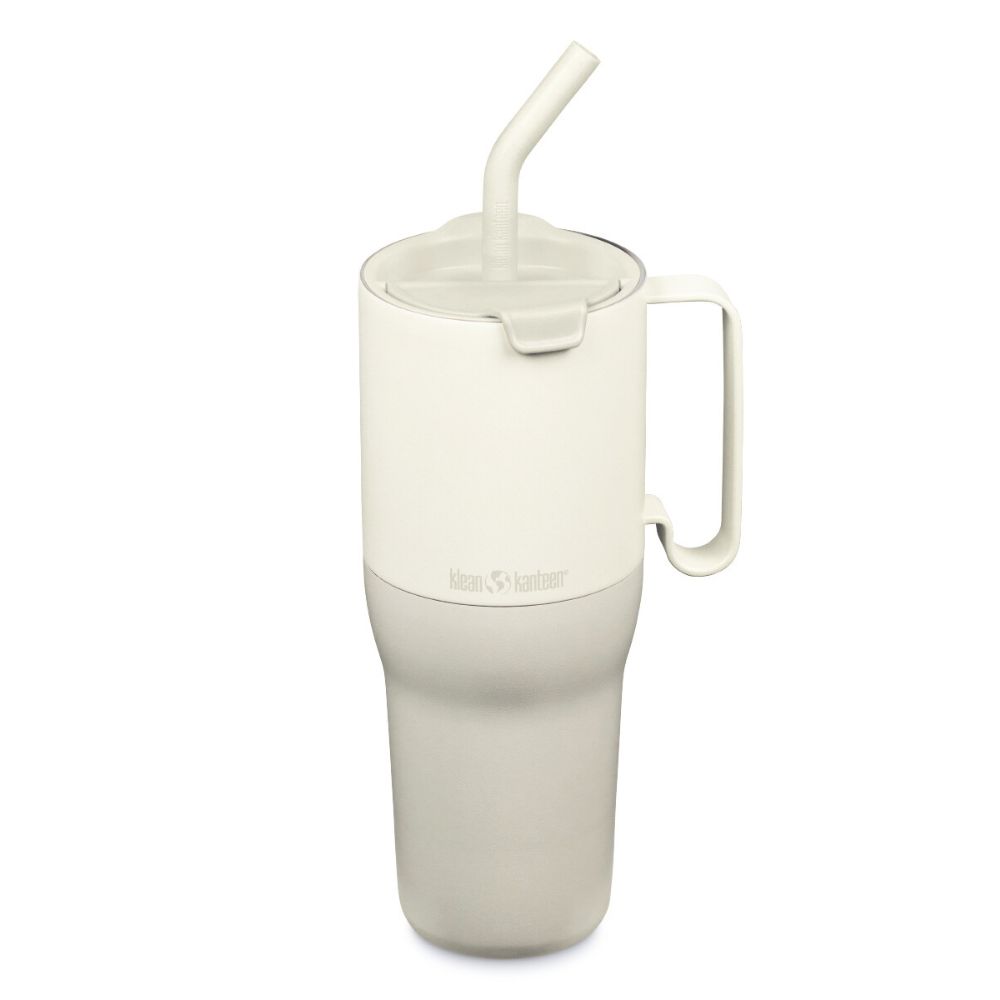 Klean Kanteen - Stor RISE termokop med sugerør - 1065 ml - Tofu